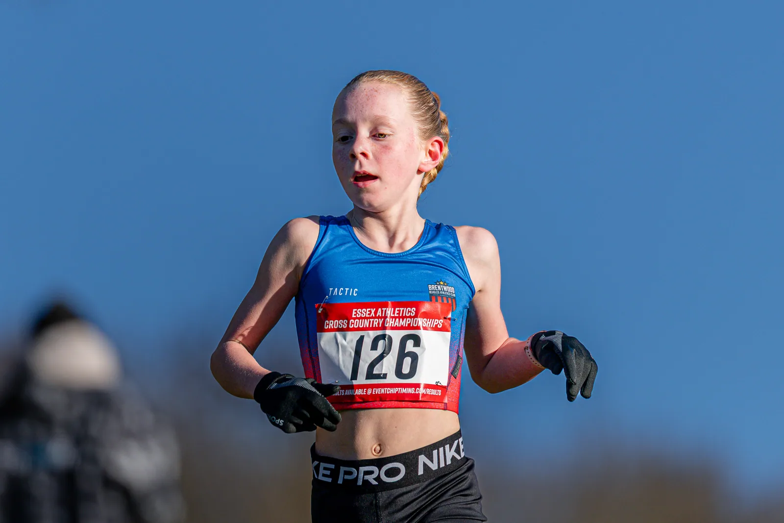 Brentwood Beagles athletes at the Essex County Cross Country Championships, Gloucester Park, Basildon, 3 January 2026
